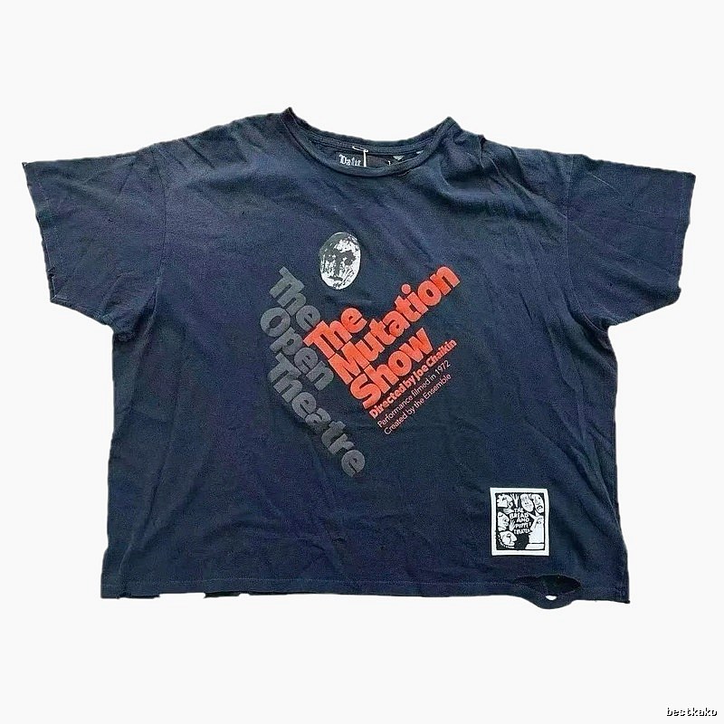 Paly Hollywood Printed Vintage Black T-shirt