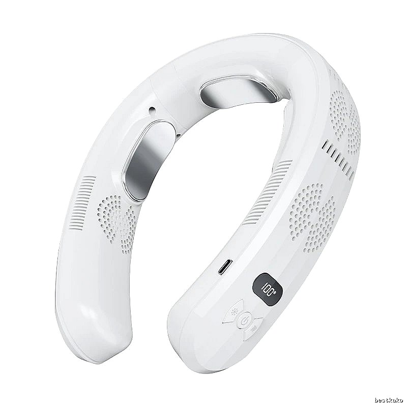 Personal Cooling Neck Fan White
