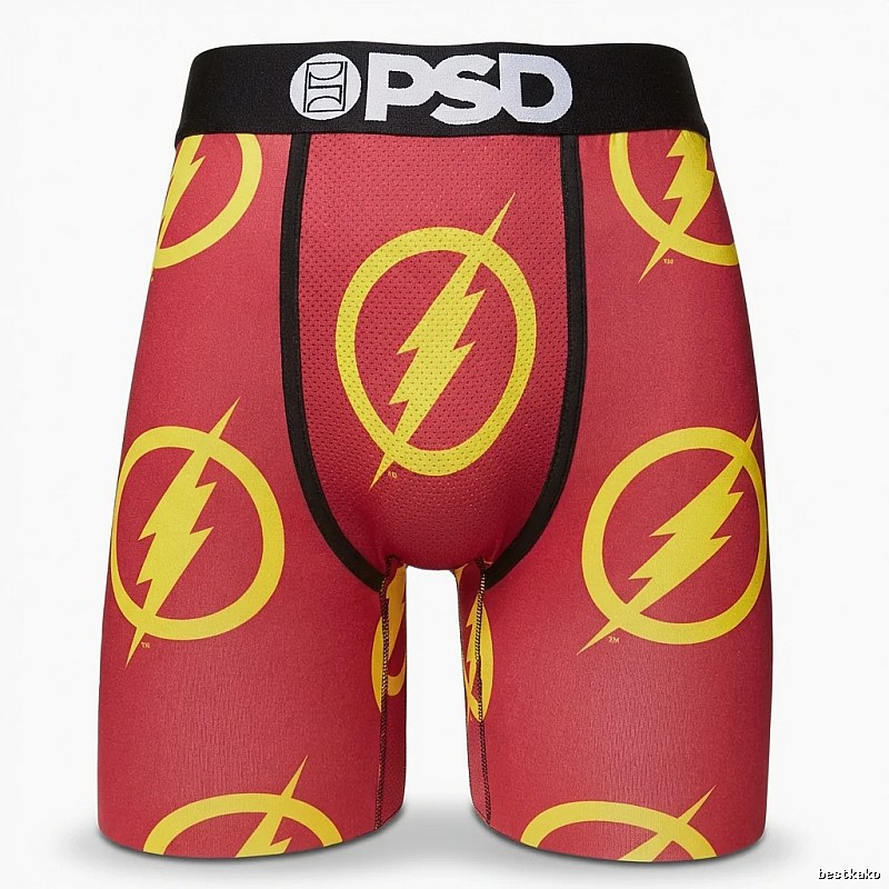 PSD Lightning Series Red Trendy Pants