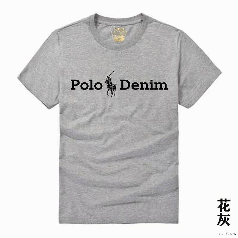 Ralph Lauren Denim Series Grey Flecked T-shirt