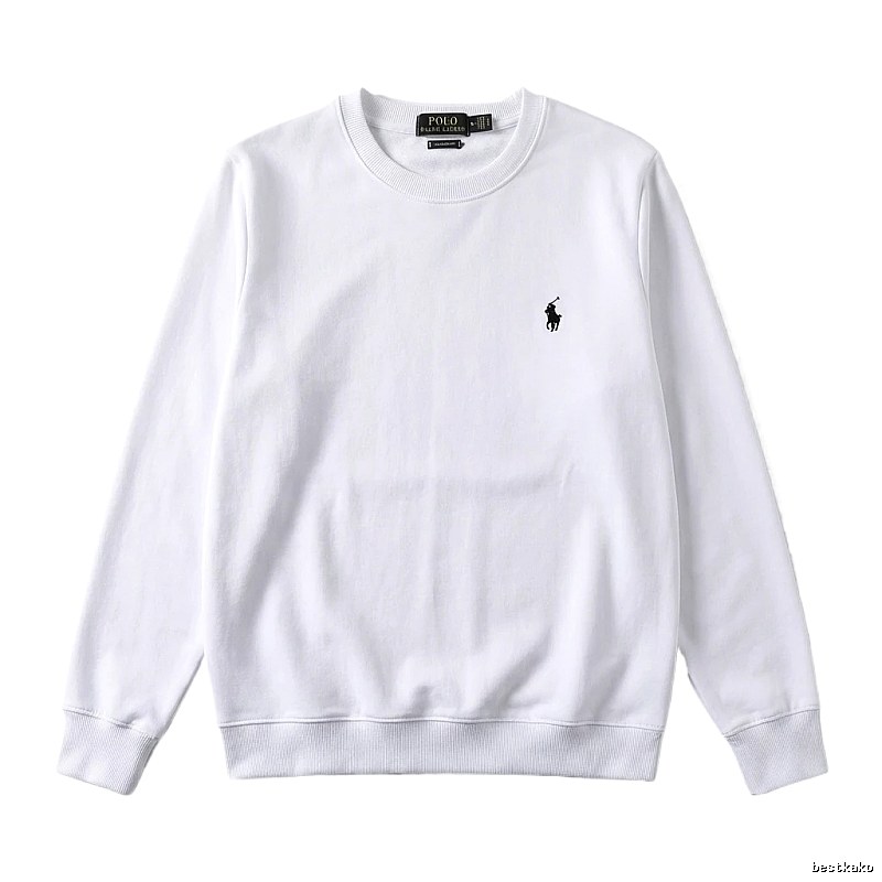 Ralph Lauren Polo Simple White Sweatshirt