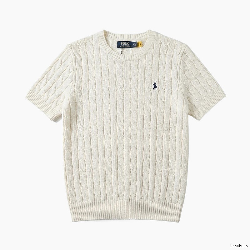 Ralph Lauren Polo White Knitted Sweater