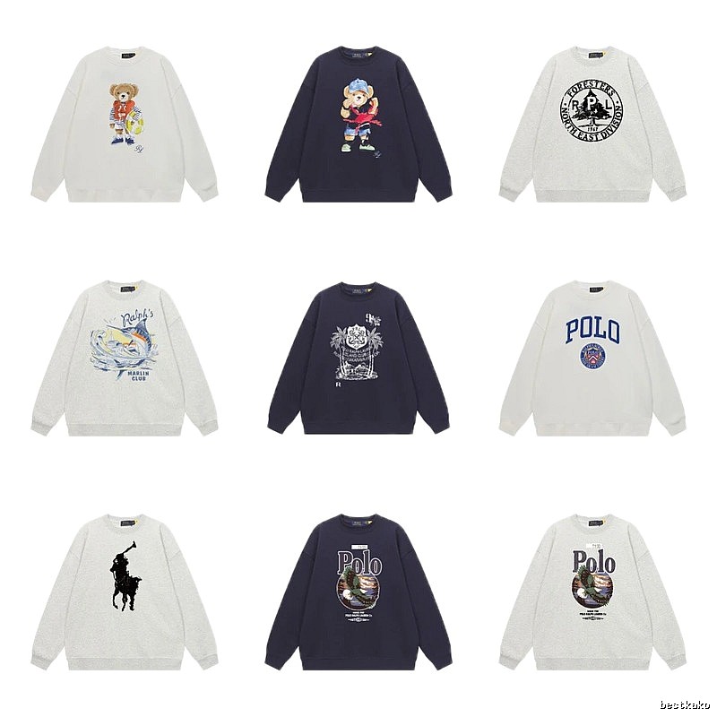Ralph Lauren retro-style sweatshirt