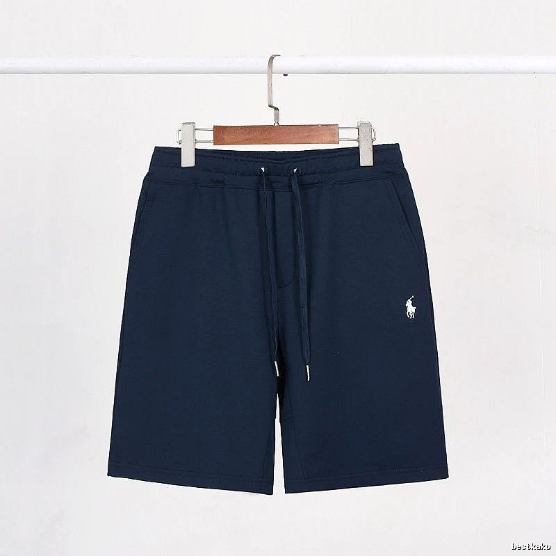 Ralph Lauren Streetwear Sweat shorts Gray Drawstring Small with Logo Accent