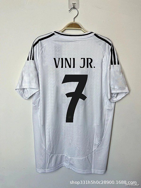 Real Madrid Travel Bellingham #5 soccer jersey White Real Madrid with Modern Look