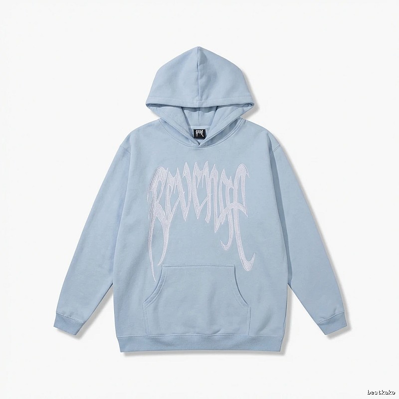 Revenge trendy and cool style light blue sweatshirt