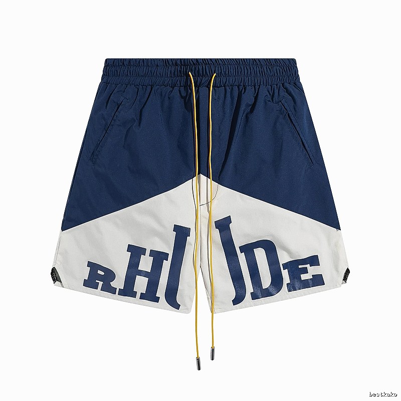 RHUDE Color - Blocking Sports Shorts