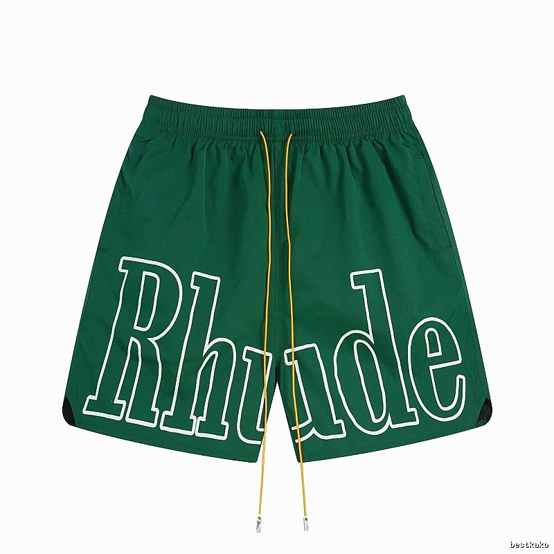 RHUDE letter trendy brand style shorts