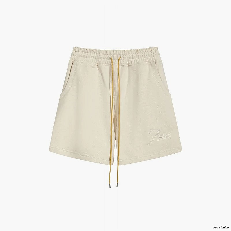 RHUDE's simple and casual style off-white shorts