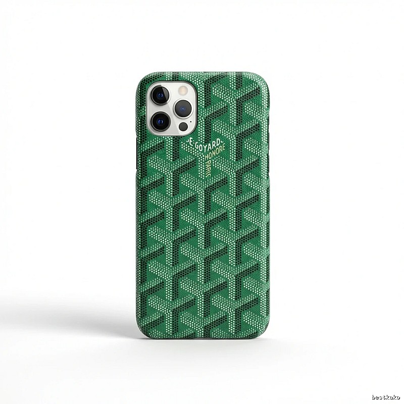 R.SYARD Trendy Brand Green Pattern iPhone Case