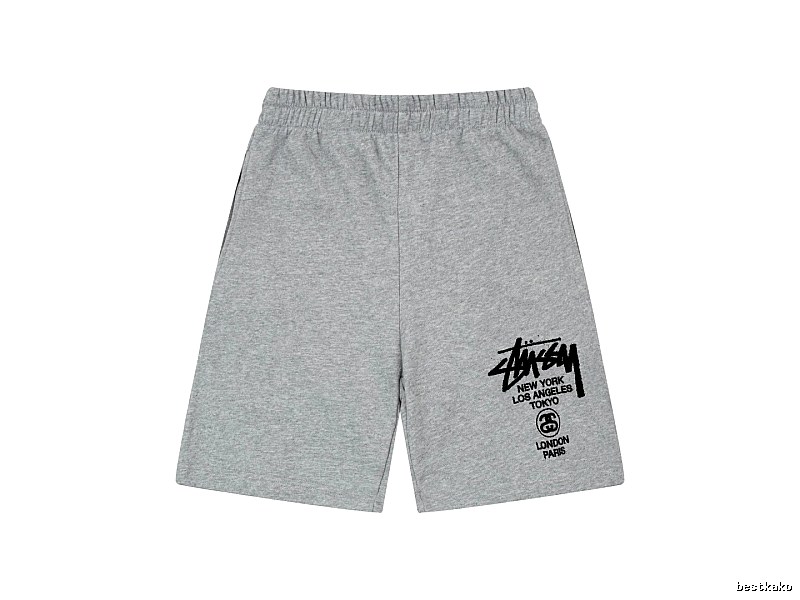 Stussy classic casual gray shorts