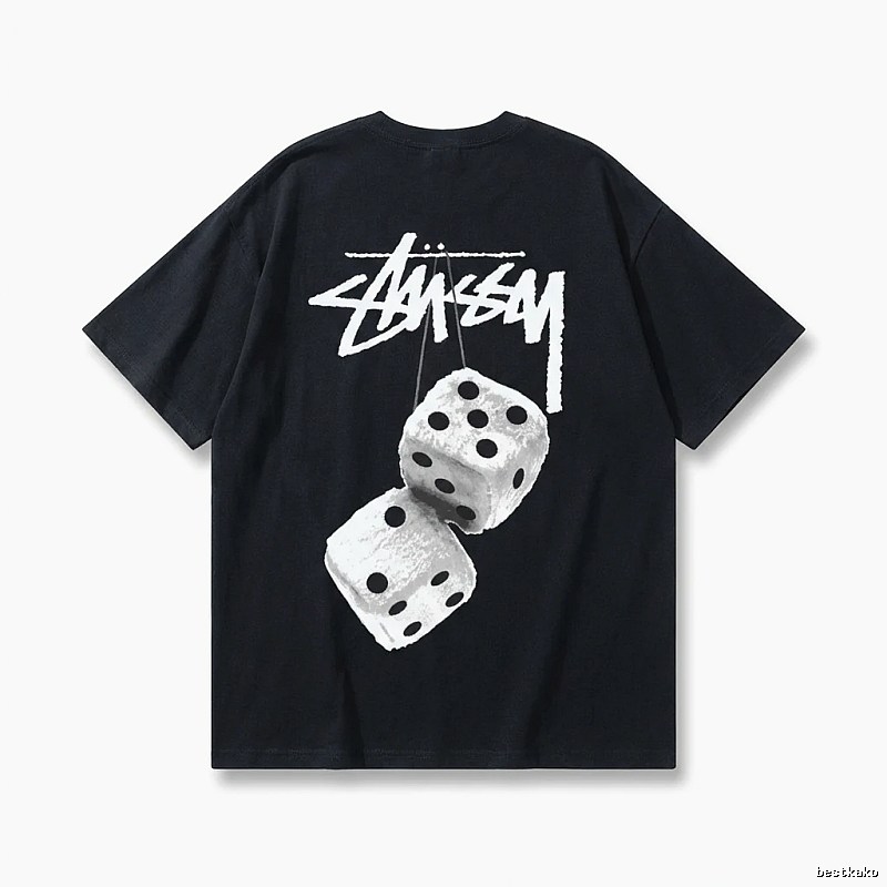 Stussy Dice Style Black T-shirt