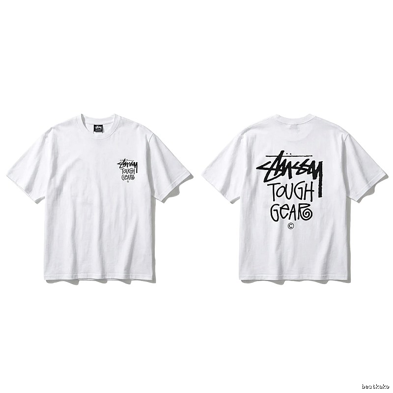 Stussy Graffiti Style White T-shirt