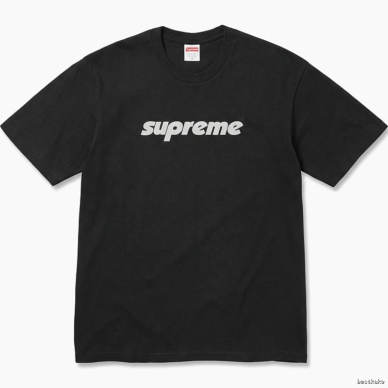 Supreme basic simple black T-shirt