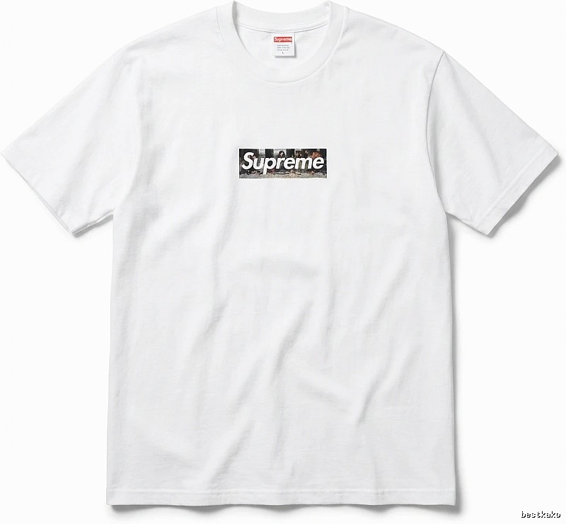 Supreme Retro Style White T-shirt