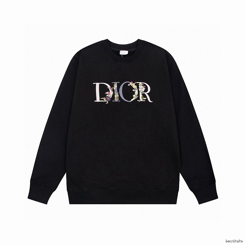 Sweatshirt by Dior with Black Sweatshirt with Dior Floral