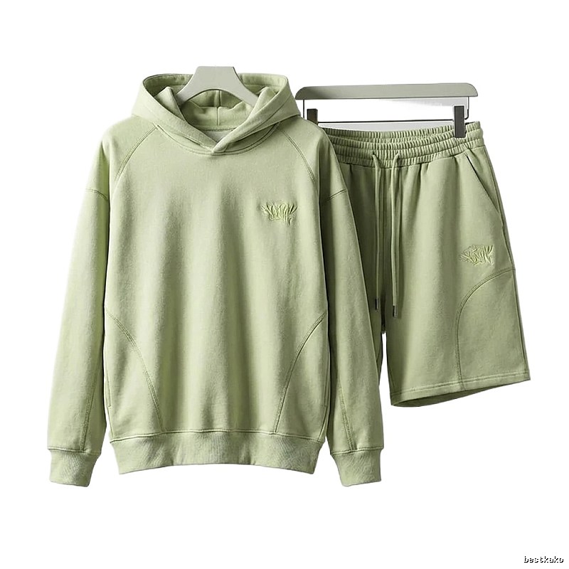 SynaWorld casual style light green suit