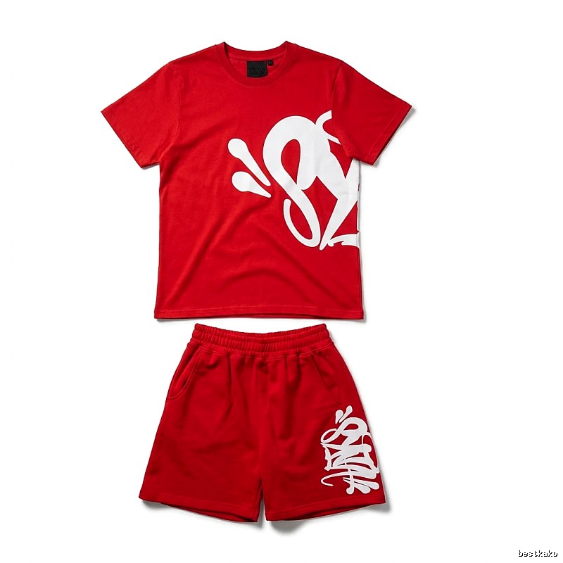 SynaWorld Graffiti-style Red Suit