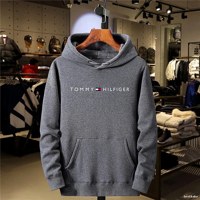 Tommy Hilfiger Daily Logo hoodie White Tommy Hilfiger for City Outfits