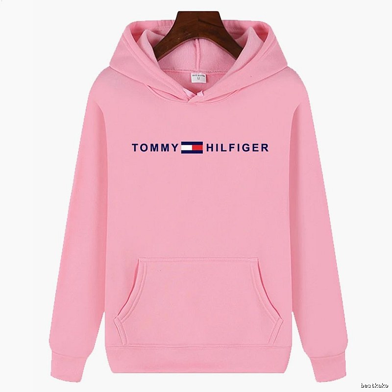 Tommy Hilfiger Monogram Logo hoodie White Tommy Hilfiger for Layered Styling