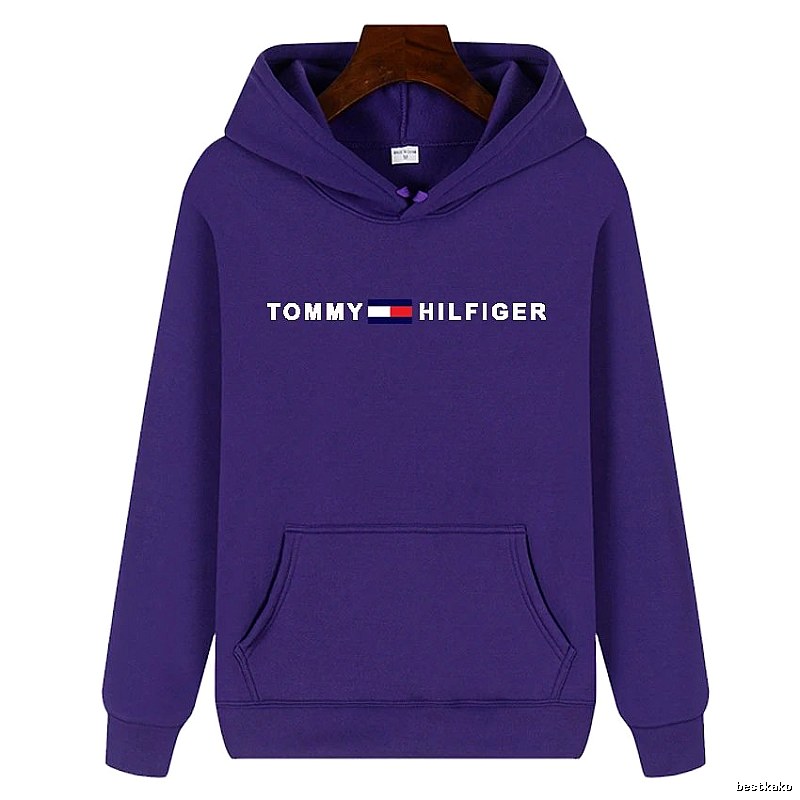 Tommy Hilfiger Travel Logo hoodie White Tommy Hilfiger with Modern Look