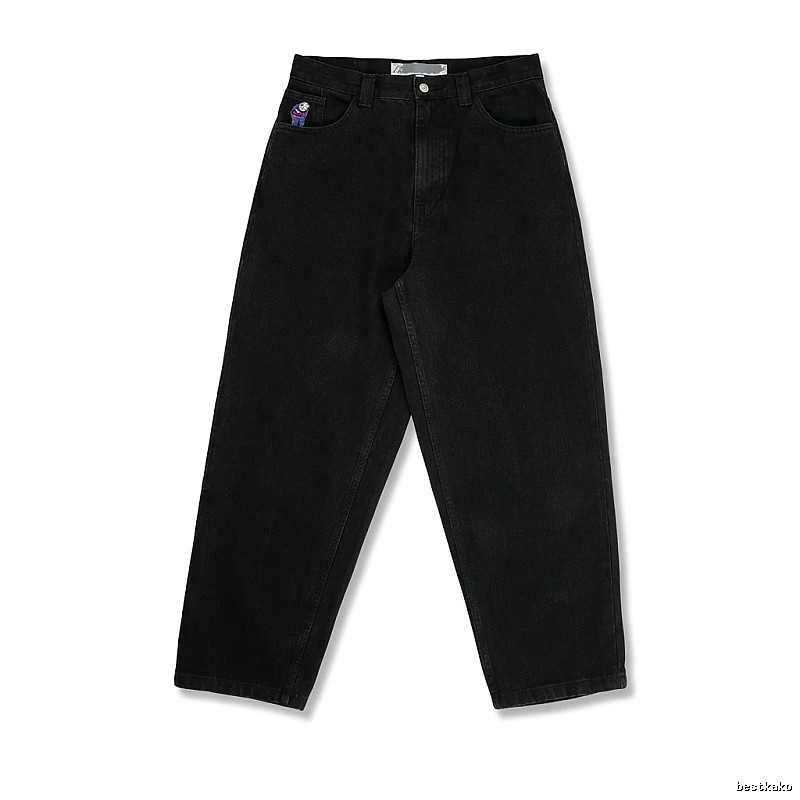 Y2K black jeans