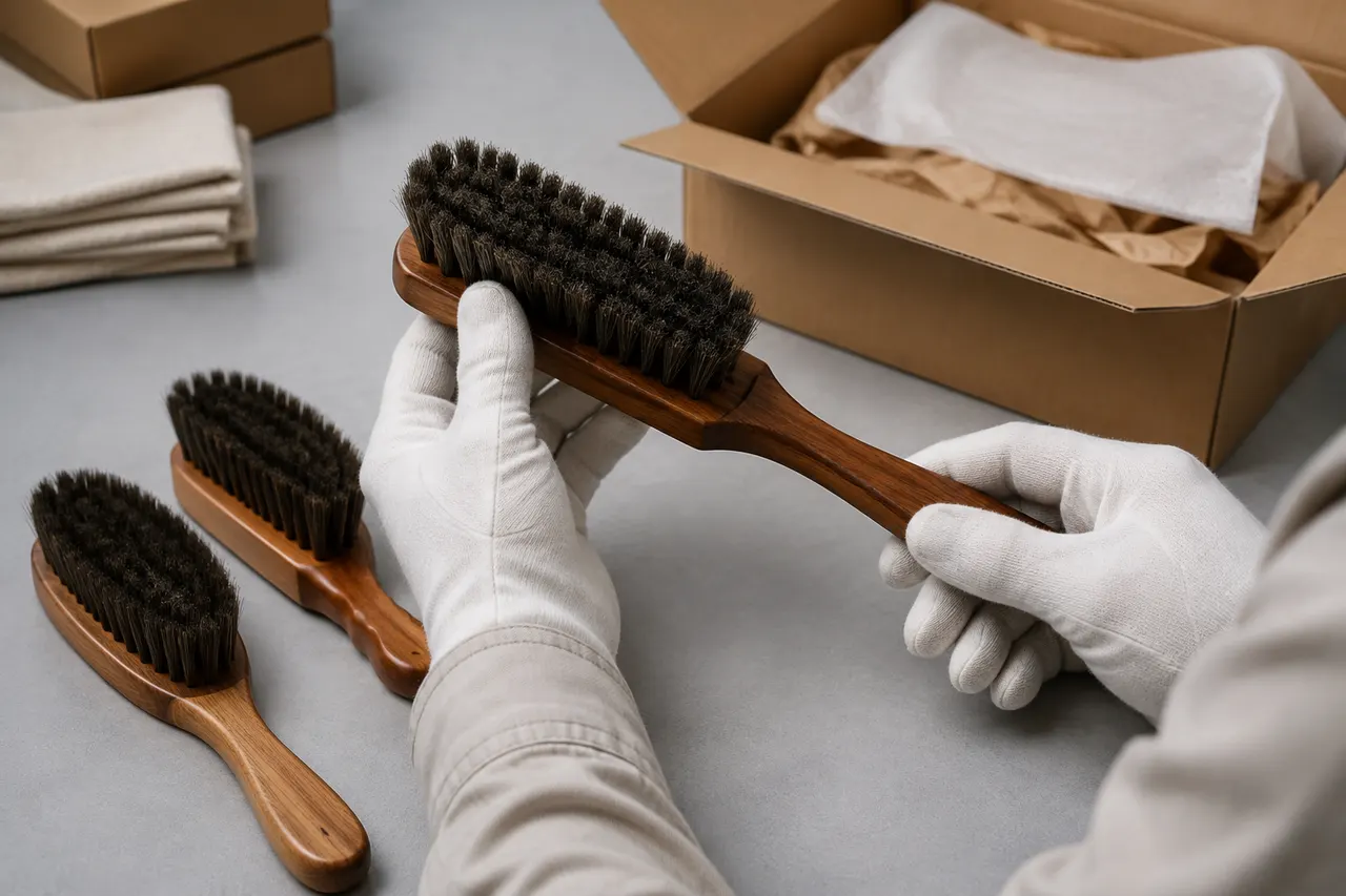bestkako Shoe Brush QC Inspection Guide visual guide for bestkako